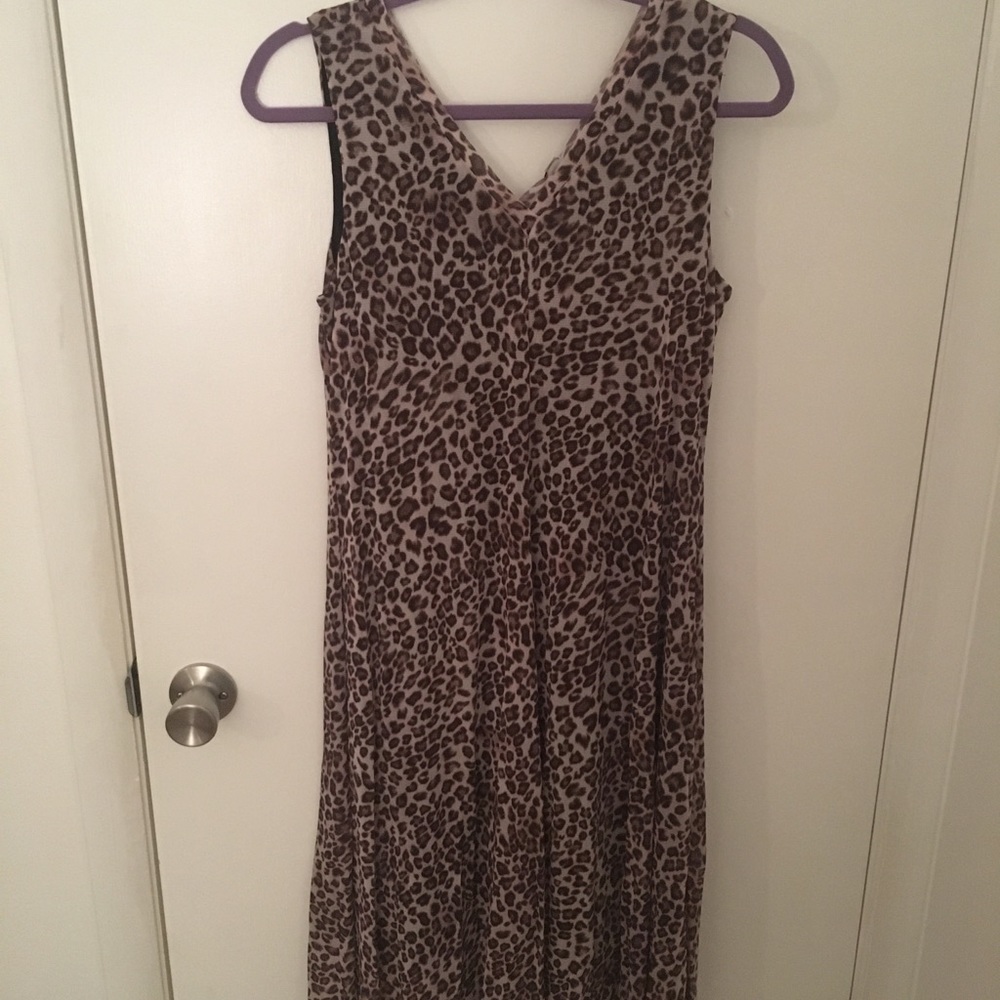 Tahari Cheetah Dress